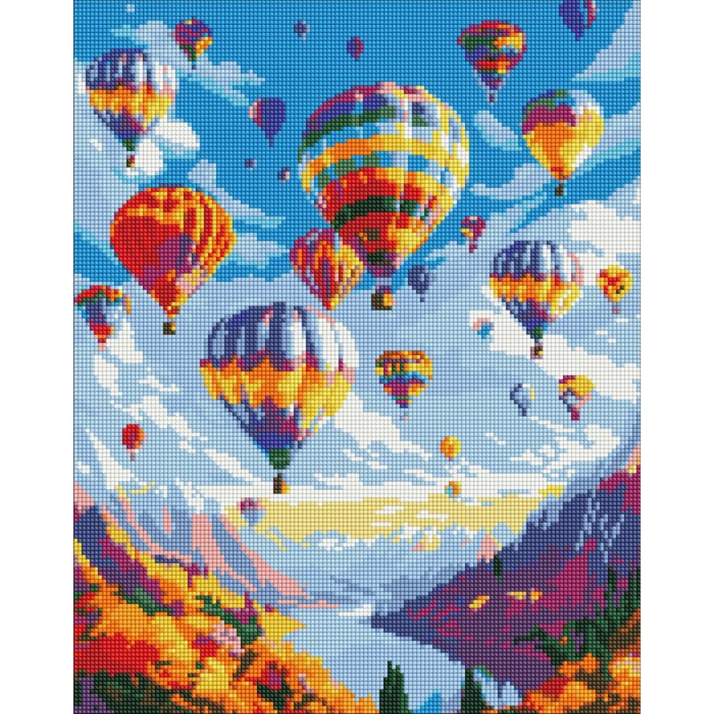 Алмазна мозаїка без підрамника "Магічний політ" AMC20143, 40х50 см — Ideyka