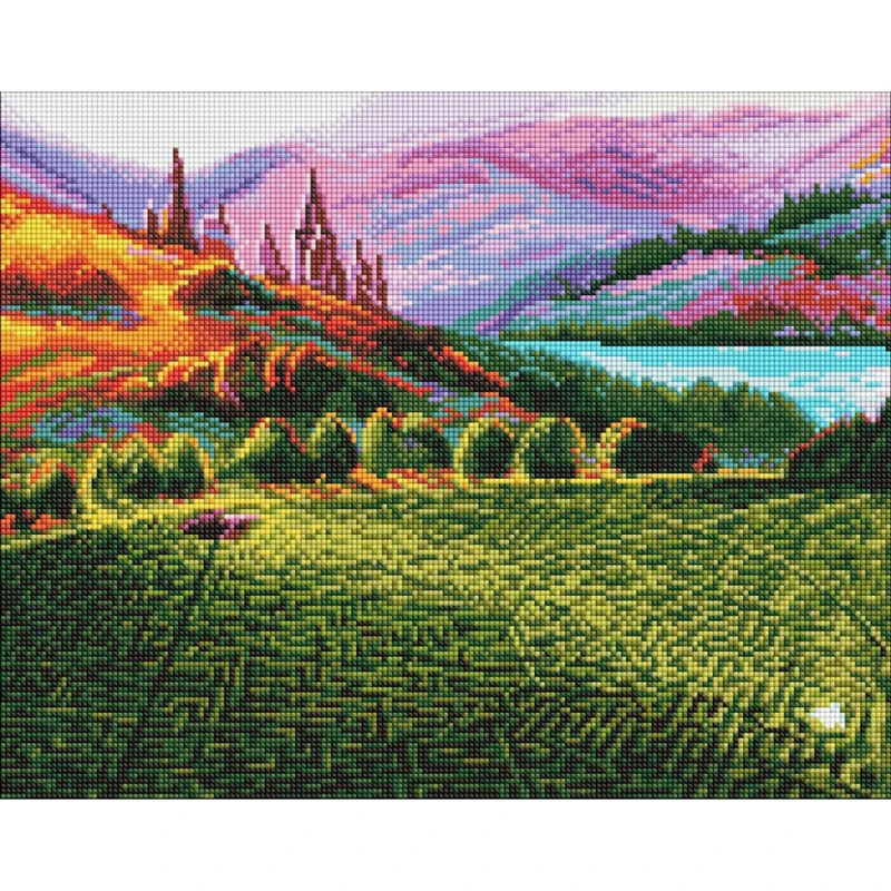 Алмазна мозаїка "Harry Potter: Лабіринти" ©Warner Bros AMO20359, 40х50 см
