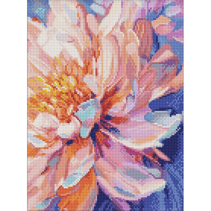Алмазна мозаїка "Пелюсткова симфонія" ©art_selena_ua AMO20296, 30х40 см