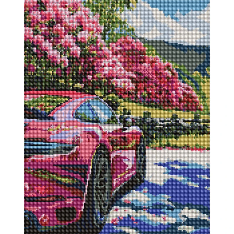 Алмазна мозаїка "Рух у кольорі" AMO20113, 40х50 см — Ideyka