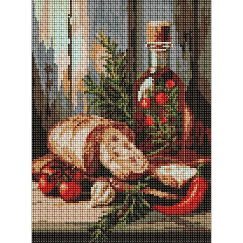 Алмазна мозаїка "Запашний натюрморт" ©art_selena_ua AMO20098, 30х40 см