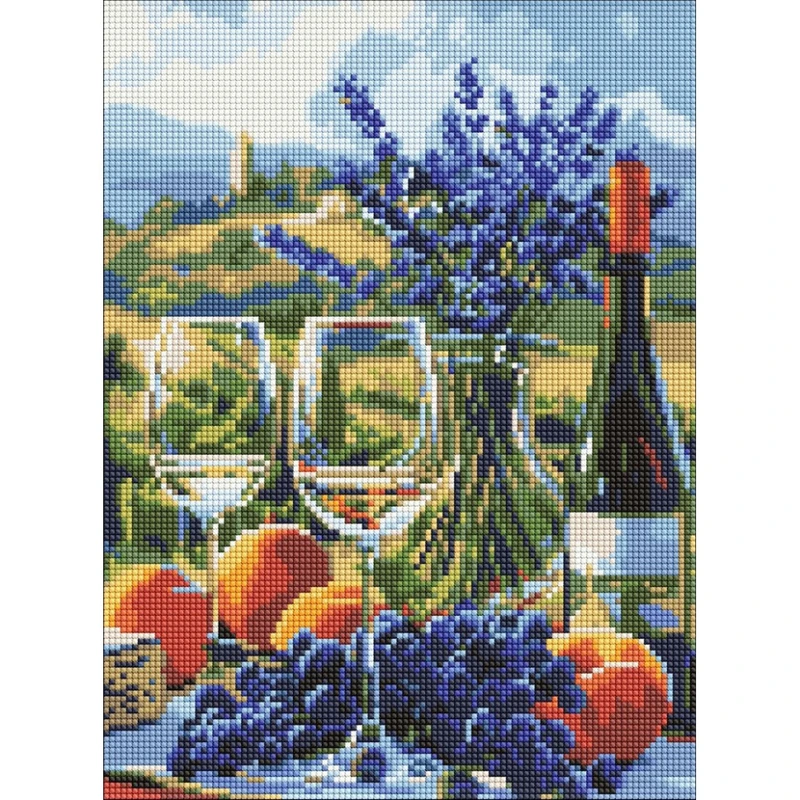 Алмазна мозаїка "Італійська насолода" ©art_selena_ua AMO8093, 30х40 см