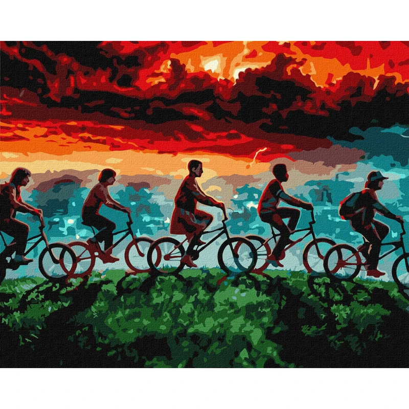 Картина за номерами "Подорож у невідоме" KHO5224, 40х50 см — Ideyka