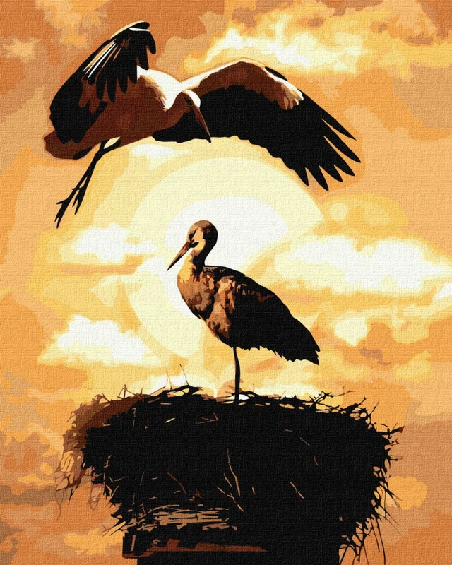 Картина за номерами "Політ кохання" Ідейка KHO4318 40х50 см — Ideyka