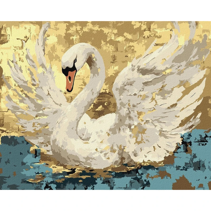 Картина за номерами "Розмах крил" ©art_selena_ua KHO6737, 40х50 см