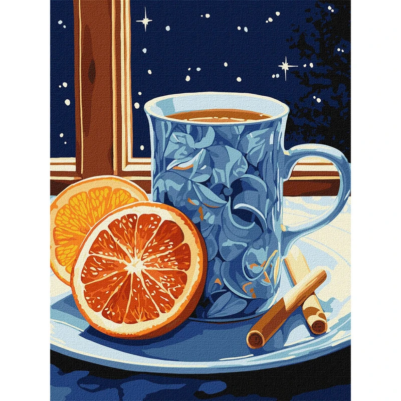 Картина за номерами "Ароматне поєднання" KHO5687, 30х40 см