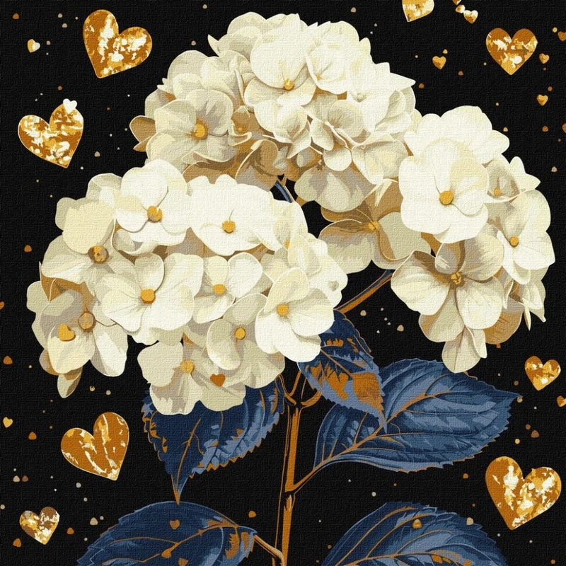 Картина за номерами "Чудові квіти" ©victoria_art KHO3277, 40х40 см