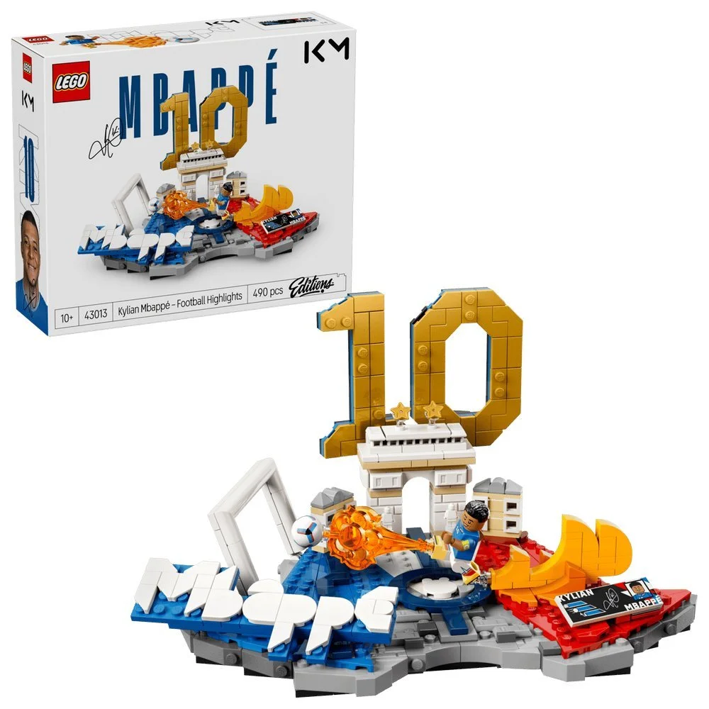 Конструктор Кіліан Мбаппе — найкращі моменти футбольних матчів — LEGO