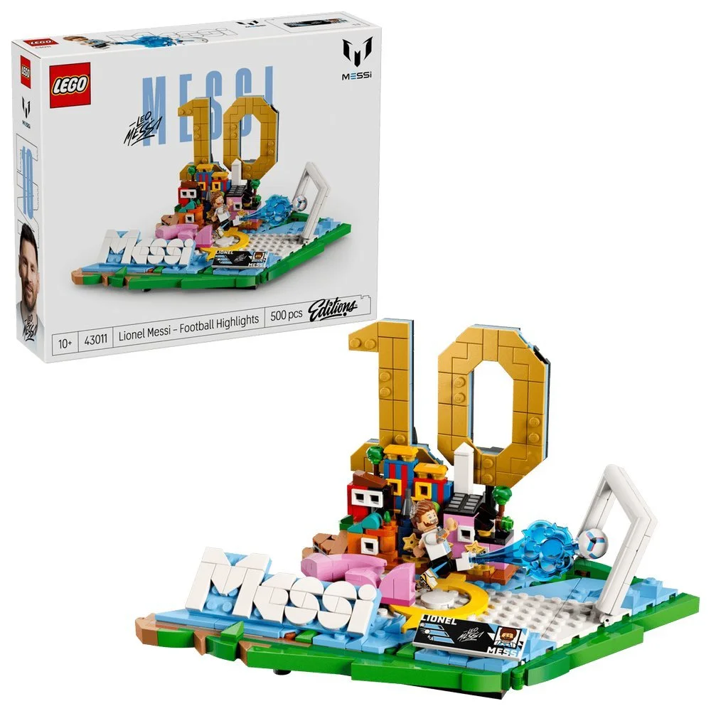 Конструктор Ліонель Мессі — найкращі моменти футбольних матчів — LEGO