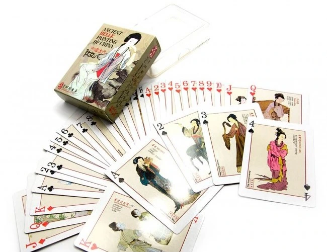 Гральні карти Дівчата з давньо-китайського живопису 52 карти