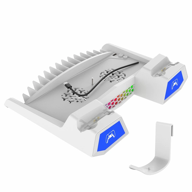 Підставка для Sony PlayStation 5 Slim з зарядкою для  геймпадів DualSense iPega PG-P5S023