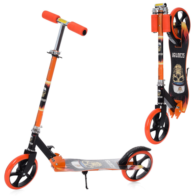 Самокат дитячий iTrike SR 2-050-1-OR складний — iTrike