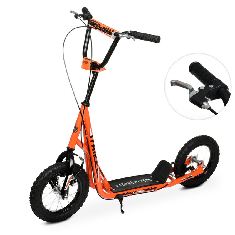 Самокат дитячий iTrike SR2-045-3-OR двоколісний — iTrike