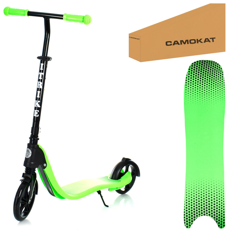 Самокат дитячий iTrike SR2-082-GR двоколісний — iTrike