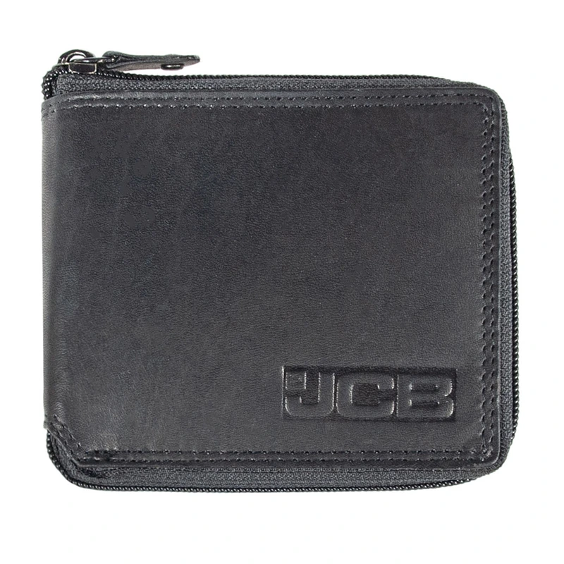 Гаманець шкіряний чоловічий JCB NC38MN Black (Чорний)