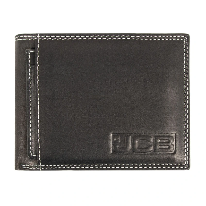 Гаманець шкіряний чоловічий JCB NC52MN Black (Чорний)
