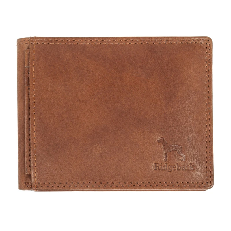 Гаманець шкіряний чоловічий Ridgeback JBNC 49MN Tan (Рудий)