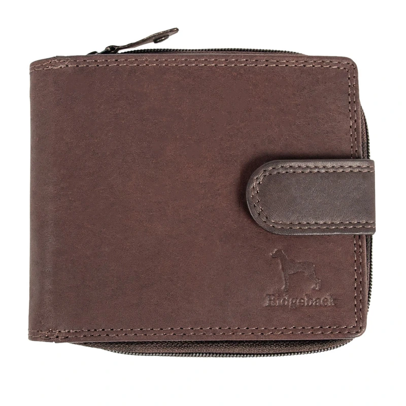 Гаманець шкіряний чоловічий Ridgeback JBNC43MN Brown (Коричневий)