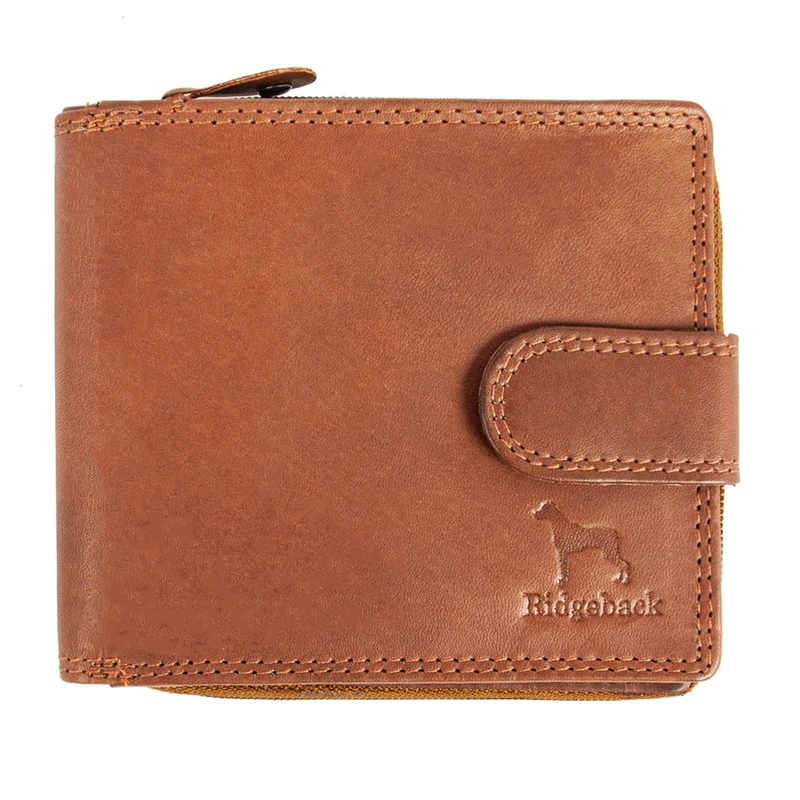 Гаманець шкіряний чоловічий Ridgeback JBNC43MN Tan (Рудий)