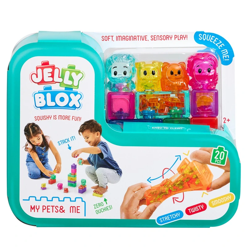 Сенсорний конструктор JELLY BLOX - ДРУЗІ ТА УЛЮБЛЕНЦІ