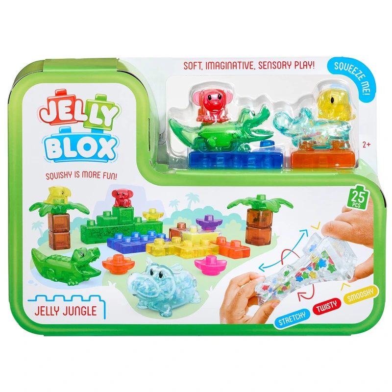 Сенсорний конструктор JELLY BLOX - ДЖУНГЛІ