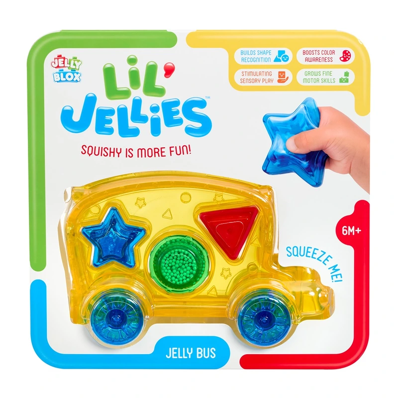 Сенсорний конструктор JELLY BLOX серії "Lil' Jellies" - АВТОБУС