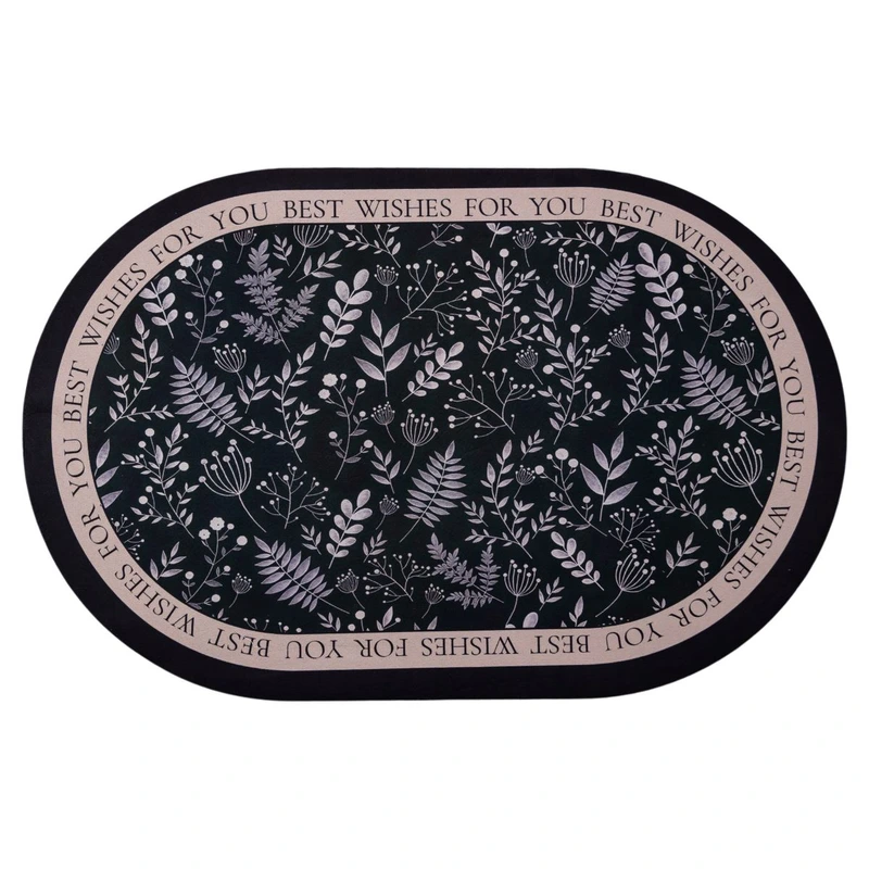 Килимок діатомітовий Botanic Oval 58*38 см універсальний HP-42-54 — Jiamat
