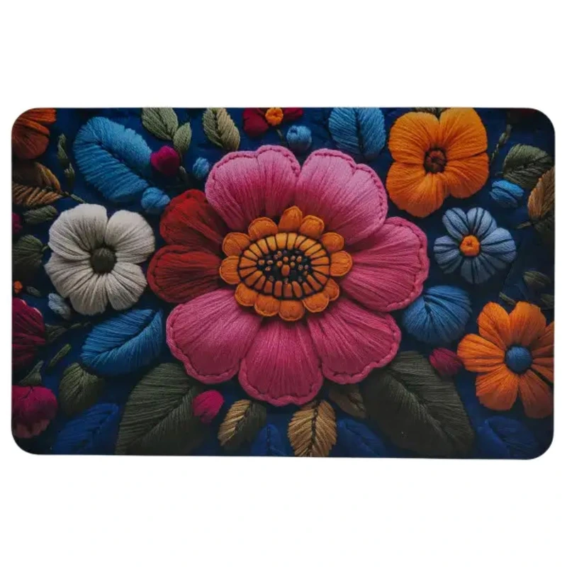 Килимок діатомітовий з 3D-ефектом Embroidered Bloomscape 58*38 см універсальний HP-42-31 — Jiamat