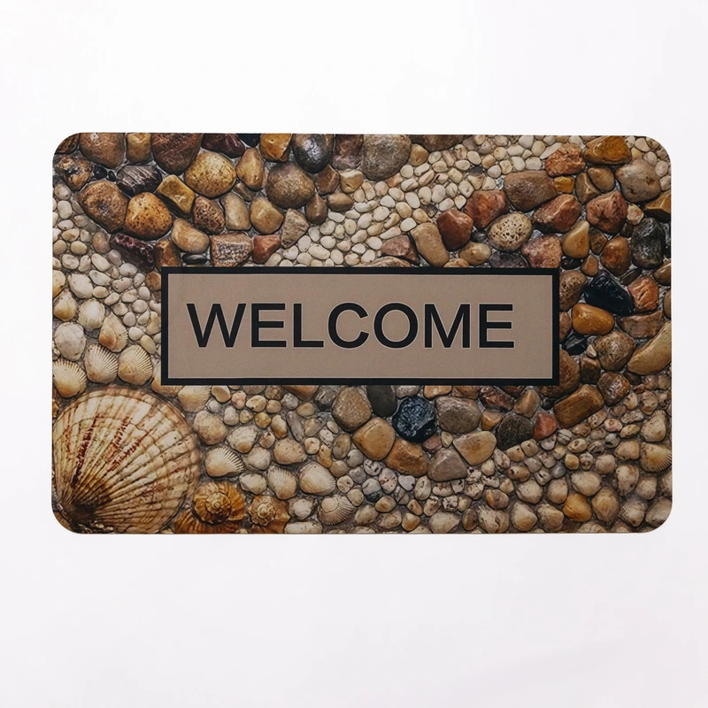 Килимок придверний Welcome Form 58*38 см діатомітовий HP-42-39 — Jiamat