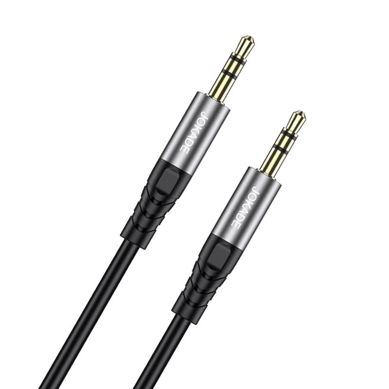 AUX кабель Jokade JO055 3.5мм – 3.5мм- чорний — Jokade