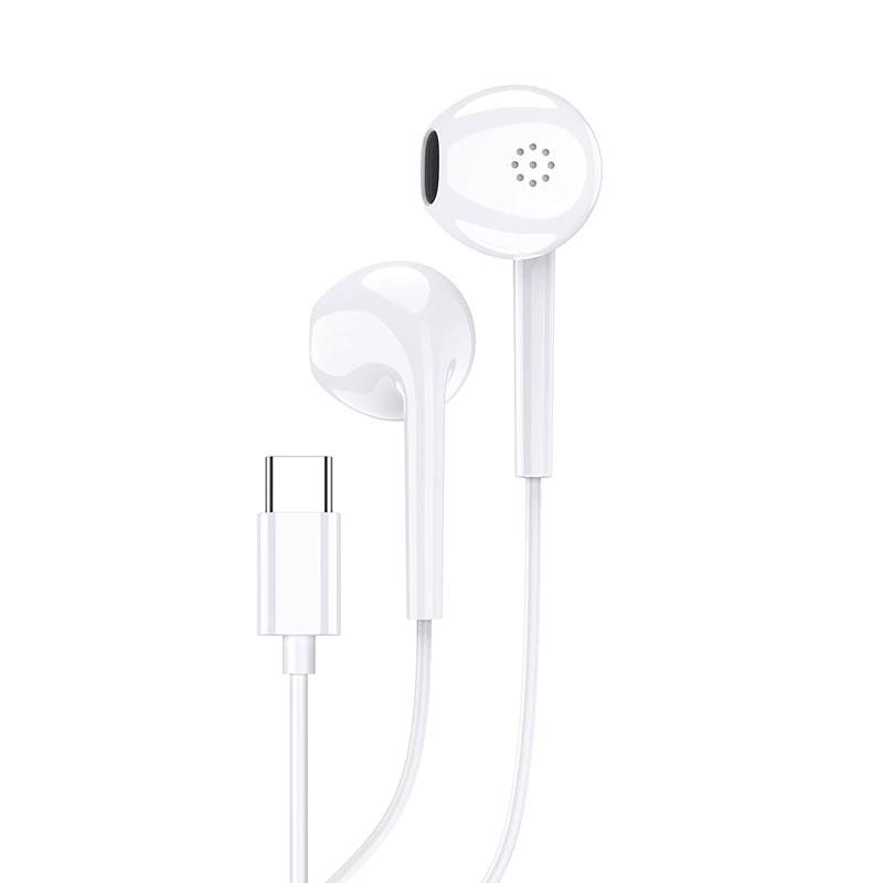 Навушники з мікрофоном Jokade JD055 EarPhone Type-C- білий
