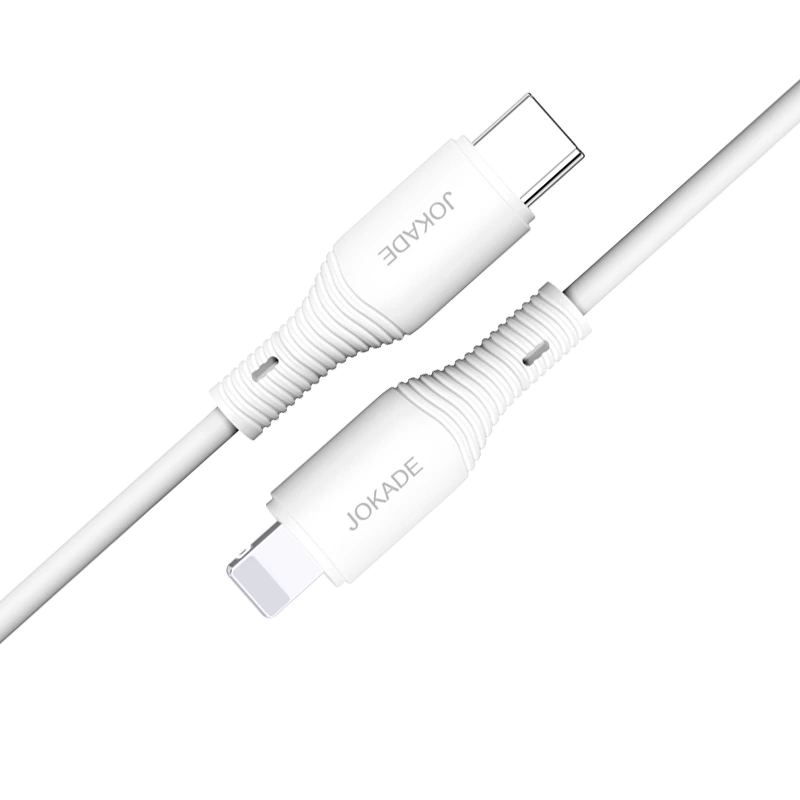 Кабель Jokade JA009 PD Type-C – Lightning 20W/1м- білий — Jokade