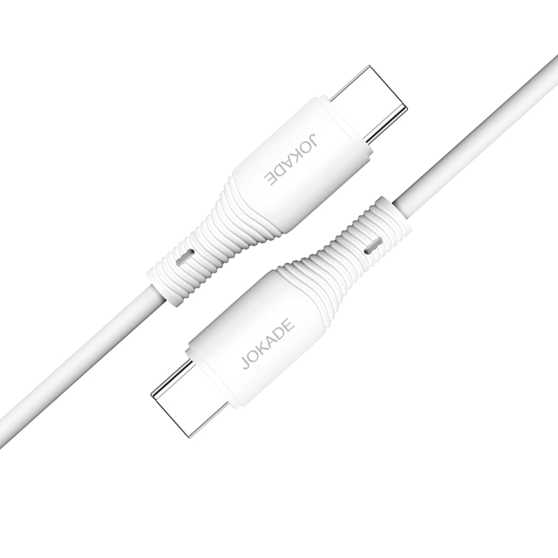 Кабель Jokade JA009 PD Type-C – Type-C 100W/1м- білий — Jokade