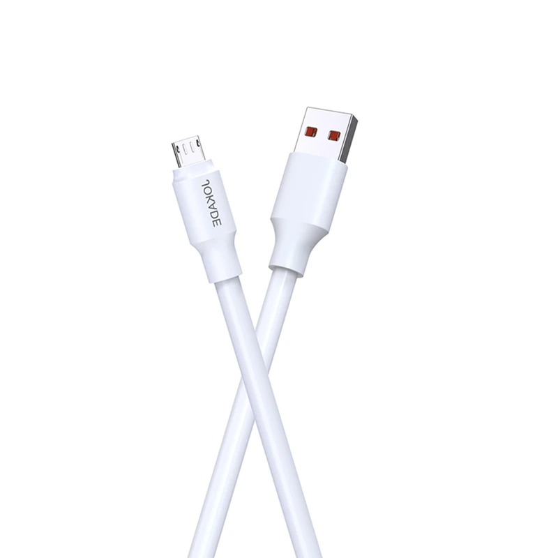 Кабель Jokade JA018 PD USB – Micro 120W/1м- білий — Jokade