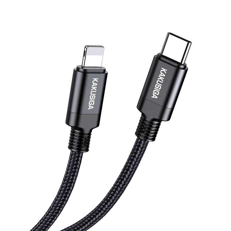 Кабель Jokade JA034 PD Type-C – Lightning 30W/1м- чорний — Jokade