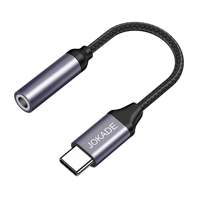 Перехідник Jokade JC001 AUX – Type-C- чорний — Jokade