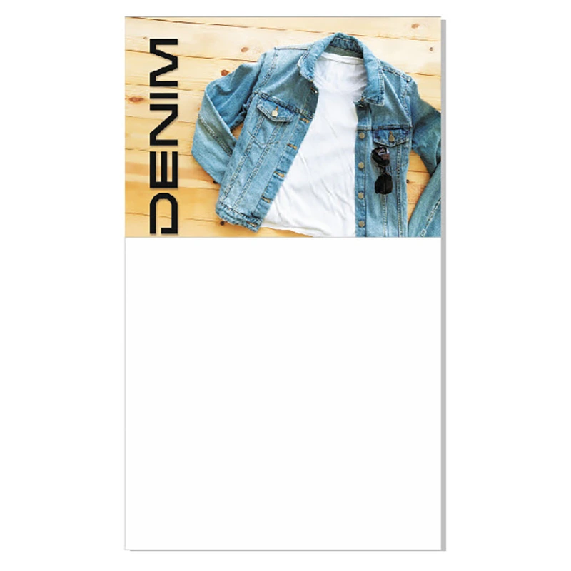 Блокнот на магніті Denim "Джинс" Kt30072107, 30 аркушів — Jumbi