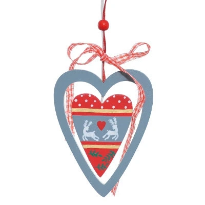 Декорація дерев'яна Серце, 11 см