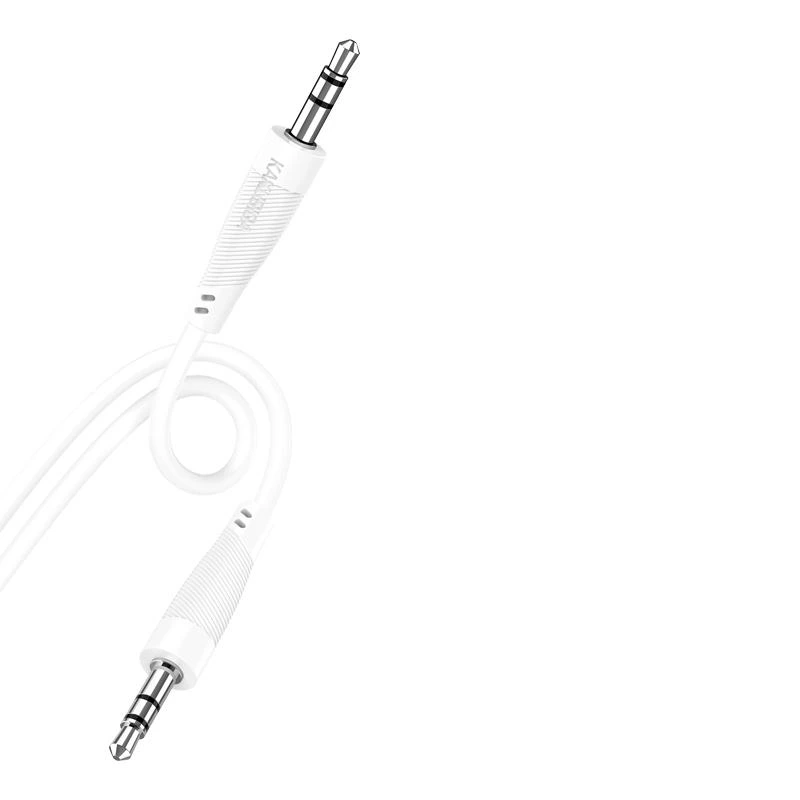 AUX кабель Kakusiga KSC-893 3.5мм - 3.5мм- білий — Kakusiga