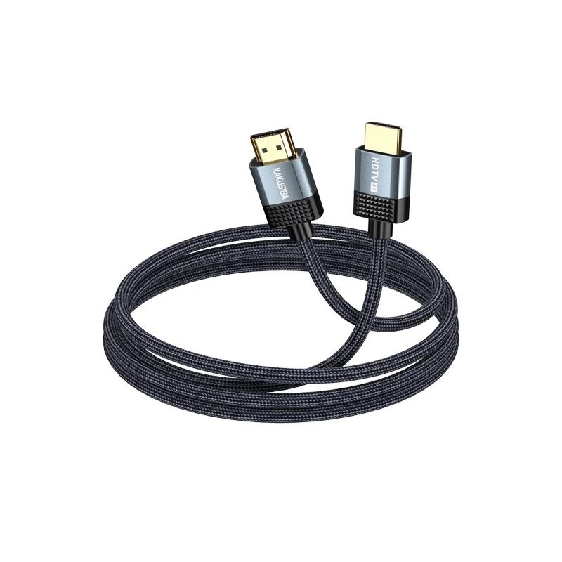 Кабель HDMI – HDMI 4K Kakusiga KSC-983 HDTV 2.0 (2м)- чорний — Kakusiga