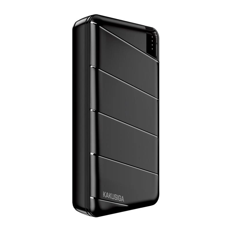 Портативний зарядний пристрій (Повербанк) Kakusiga KSC-1086 20000mAh (2USB/USB-C/Micro/22.5W)- чорний