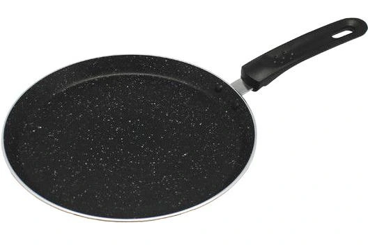 Сковорода для млинців Kamille Velbert Ø24см з мармуровим антипригарним покриттям