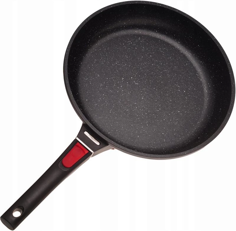 Сковорода індукційна Kamille Ø24см зі знімною ручкою та антипригарним покриттям