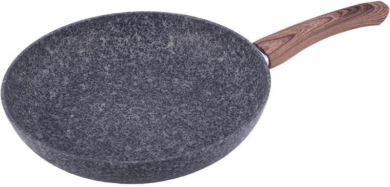 Сковорода Kamille Grey Marble Ø30см індукційна з антипригарним покриттям