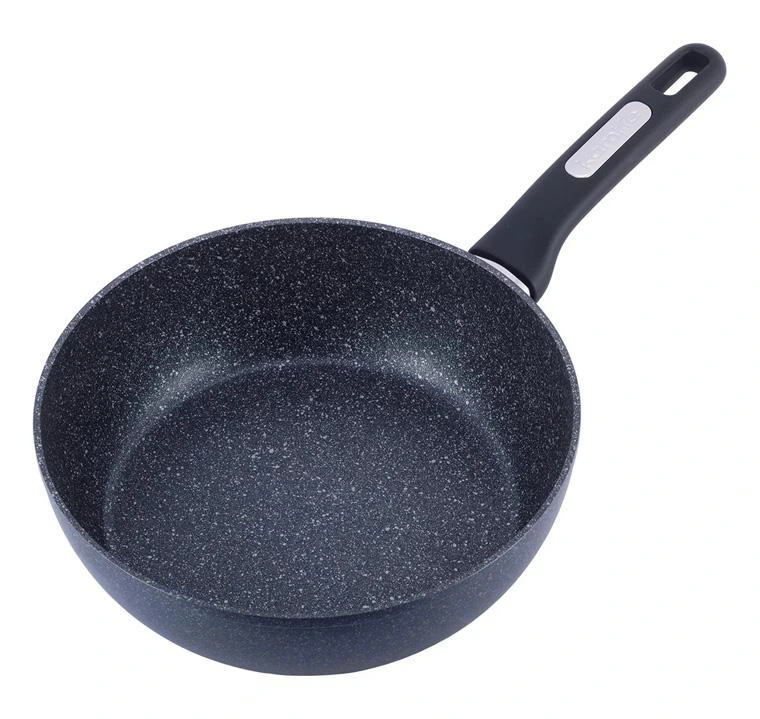 Сковорода-сотейник Kamille Karelian Ø24см індукційна з антипригарним покриттям ILAG Ultimate — Kamille