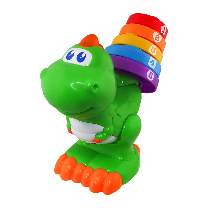 Двомовна іграшка, що розвиває KIDDI SMART – ДИНОЗАВРИК БАРВОГРАЙ (українська та англійська) — KIDDI SMART
