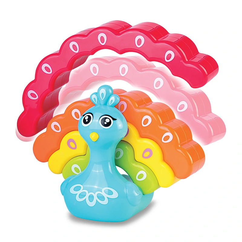 Іграшка-балансир, що розвиває KIDDI SMART – ВЕСЕЛКОВЕ ПАВЕНЯТКО