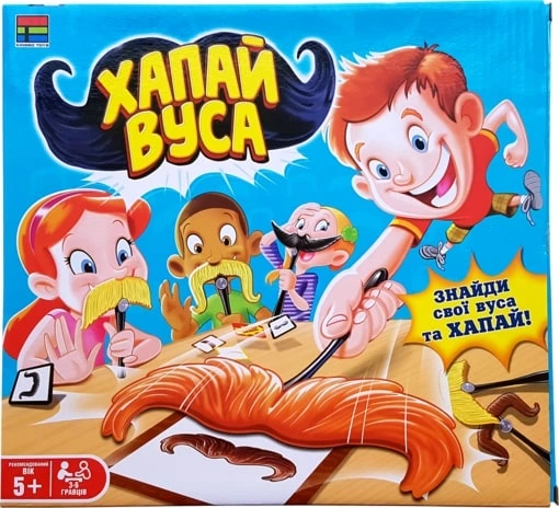 Настільна гра «Хапай вуса»