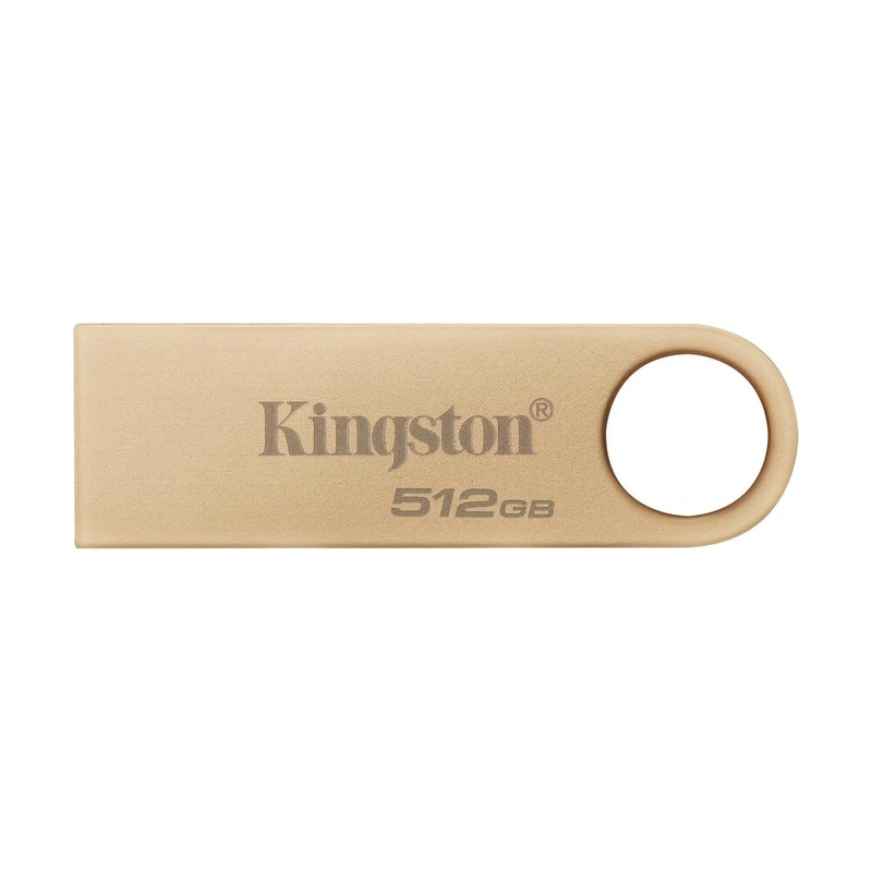 Флеш-накопичувач Kingston USB 3.2 SE9 G3 512GB 220MB/s Metal/Gold — Kingston