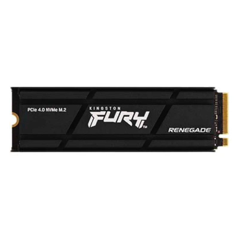 Накопичувач SSD M.2 Kingston FURY Renegade with Heatsink 1TB 2280 NVMe PCIe Gen 4.0 x4 3D TLC NAND — Kingston